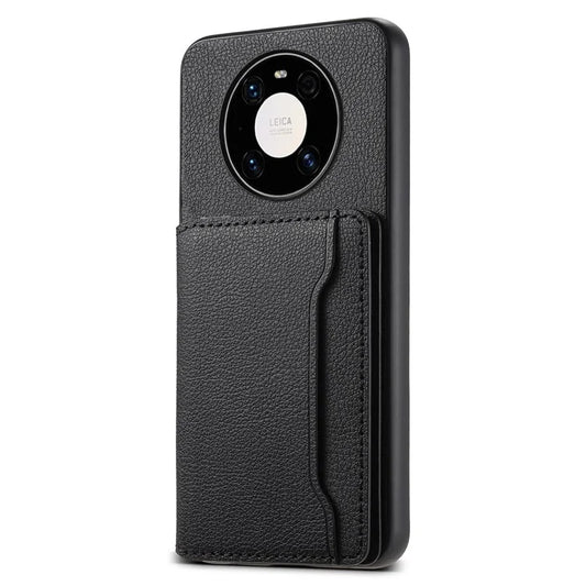 For Huawei Mate 40 Pro 4G / 5G Case Card Slots Leather+PC+TPU Cover with Kickstand