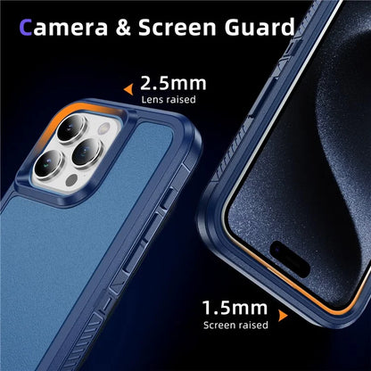 For iPhone 15 Pro Case TPU+PC Anti-drop Protective Phone Cover