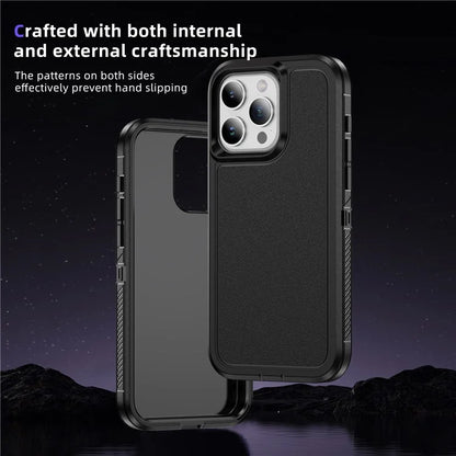 For iPhone 15 Pro Case TPU+PC Anti-drop Protective Phone Cover