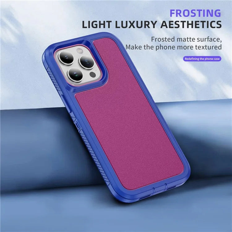 For iPhone 15 Pro Case TPU+PC Anti-drop Protective Phone Cover