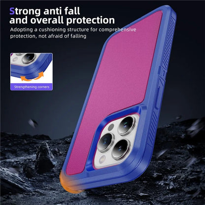 For iPhone 15 Pro Case TPU+PC Anti-drop Protective Phone Cover