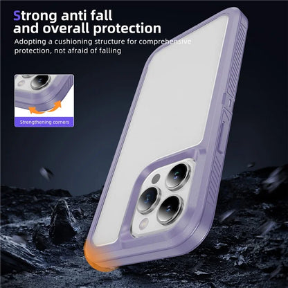 For iPhone 15 Pro Case TPU+PC Anti-drop Protective Phone Cover