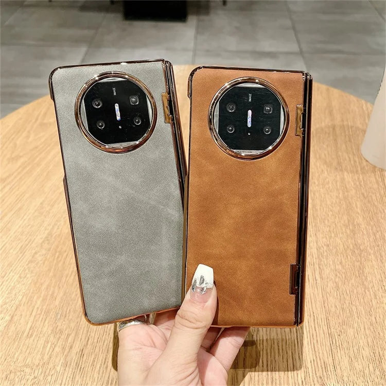 For Huawei Mate X3 5G / Mate X5 Case Shockproof Leather+PC Phone Cover