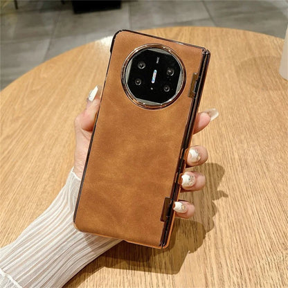 For Huawei Mate X3 5G / Mate X5 Case Shockproof Leather+PC Phone Cover