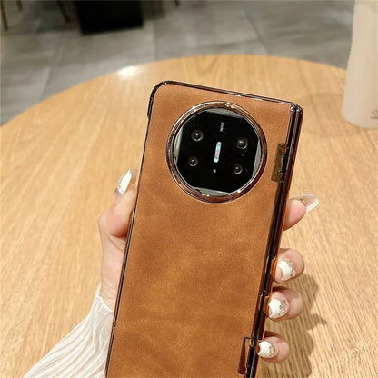 For Huawei Mate X3 5G / Mate X5 Case Shockproof Leather+PC Phone Cover
