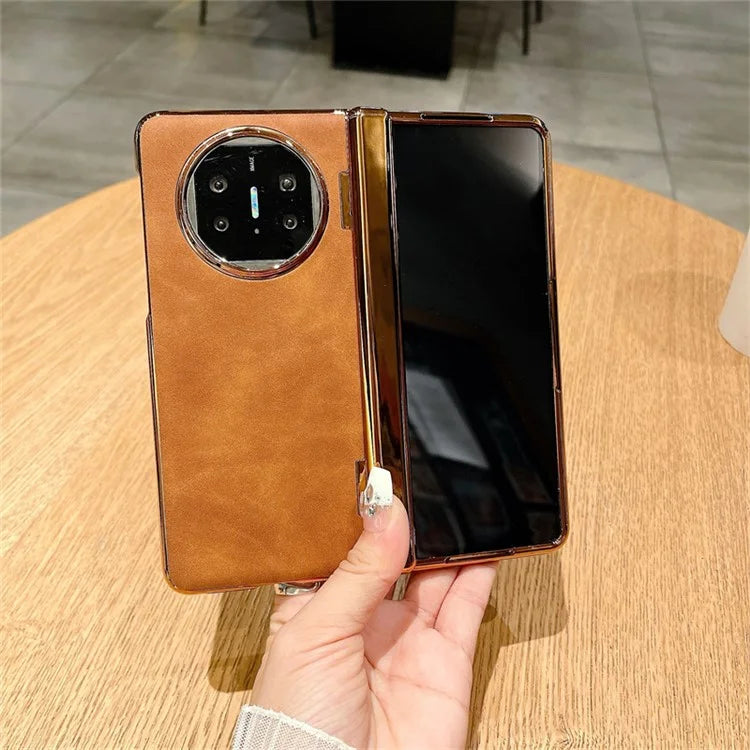 For Huawei Mate X3 5G / Mate X5 Case Shockproof Leather+PC Phone Cover