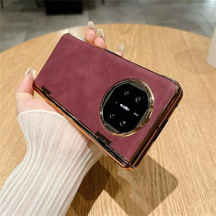 For Huawei Mate X3 5G / Mate X5 Case Shockproof Leather+PC Phone Cover