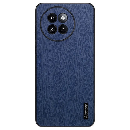For Xiaomi Civi 4 Pro 5G / 14 Civi 5G Cell Phone Case Wood Texture Leather Coating PC+TPU Hybrid Shell