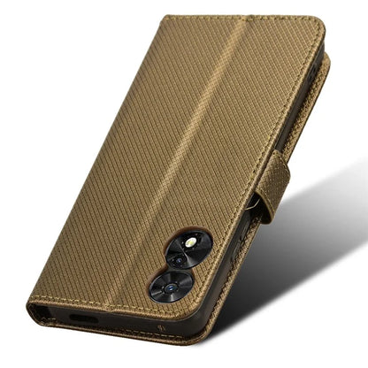 For TCL 50 SE Wallet Phone Case Diamond Texture PU Leather Flip Cover