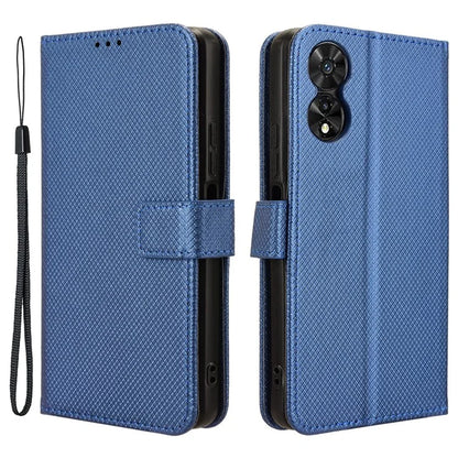 For TCL 50 SE Wallet Phone Case Diamond Texture PU Leather Flip Cover