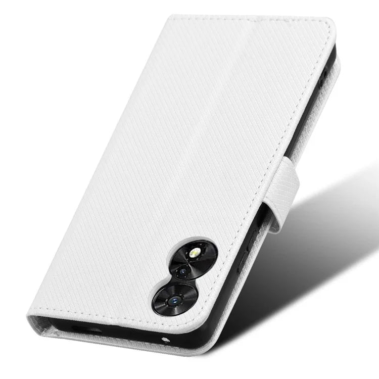 For TCL 50 SE Wallet Phone Case Diamond Texture PU Leather Flip Cover