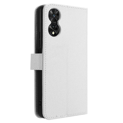 For TCL 50 SE Wallet Phone Case Diamond Texture PU Leather Flip Cover