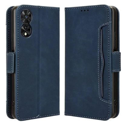 For TCL 50 SE Case PU Leather Multiple Card Slots Shockproof Flip Phone Cover