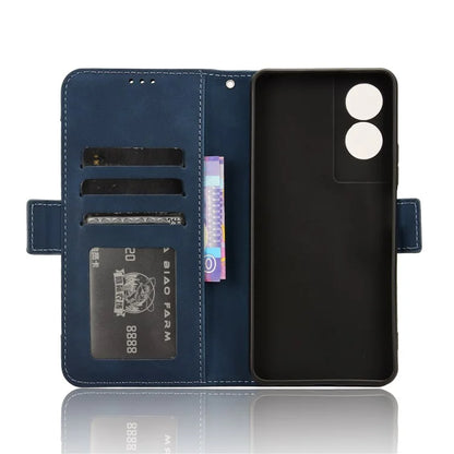 For TCL 50 SE Case PU Leather Multiple Card Slots Shockproof Flip Phone Cover