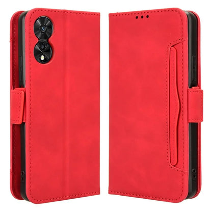 For TCL 50 SE Case PU Leather Multiple Card Slots Shockproof Flip Phone Cover