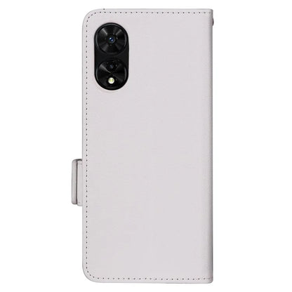 For TCL 50 SE Case Litchi Texture PU Leather Horizontal Viewing Stand Phone Cover