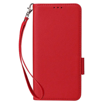 For TCL 50 SE Case Litchi Texture PU Leather Horizontal Viewing Stand Phone Cover