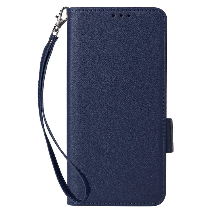 For TCL 50 SE Case Litchi Texture PU Leather Horizontal Viewing Stand Phone Cover