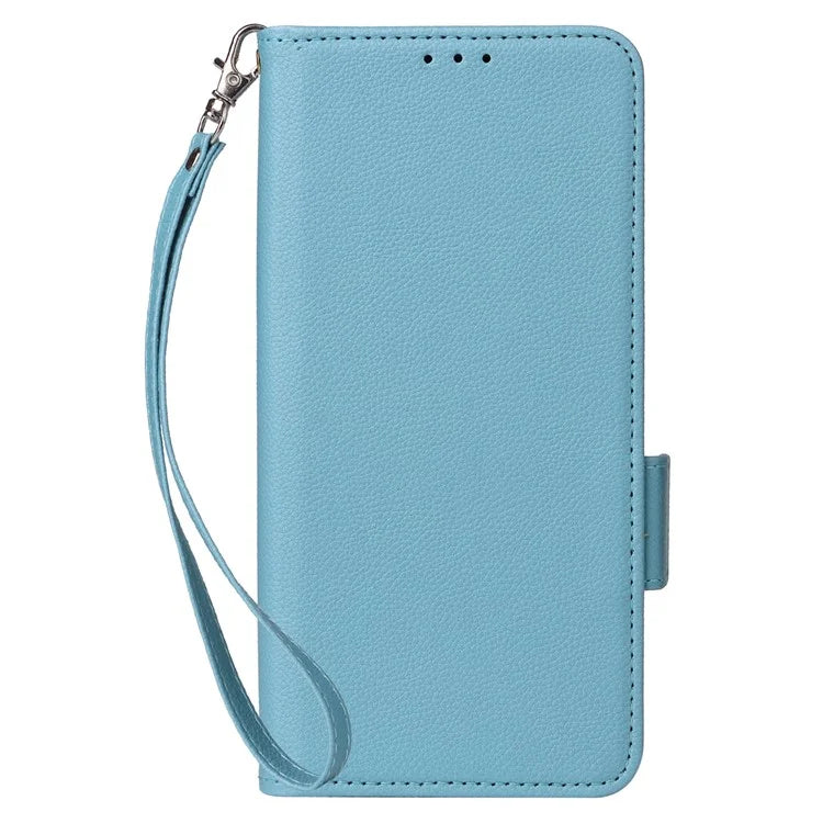 For TCL 50 SE Case Litchi Texture PU Leather Horizontal Viewing Stand Phone Cover