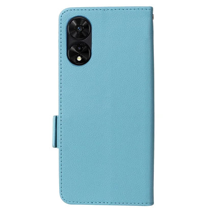 For TCL 50 SE Case Litchi Texture PU Leather Horizontal Viewing Stand Phone Cover