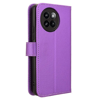 For Xiaomi Civi 4 Pro 5G / 14 Civi 5G Wallet Phone Stand Case Diamond Texture PU Leather Flip Phone Cover