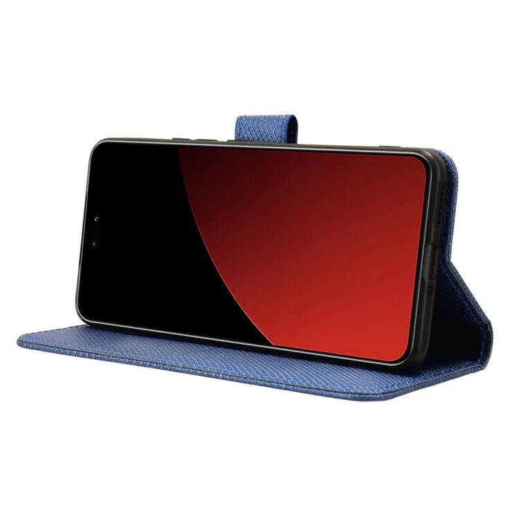 For Xiaomi Civi 4 Pro 5G / 14 Civi 5G Wallet Phone Stand Case Diamond Texture PU Leather Flip Phone Cover