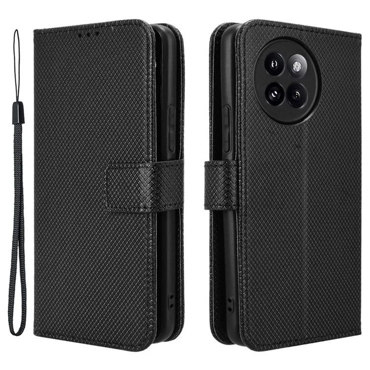 For Xiaomi Civi 4 Pro 5G / 14 Civi 5G Wallet Phone Stand Case Diamond Texture PU Leather Flip Phone Cover