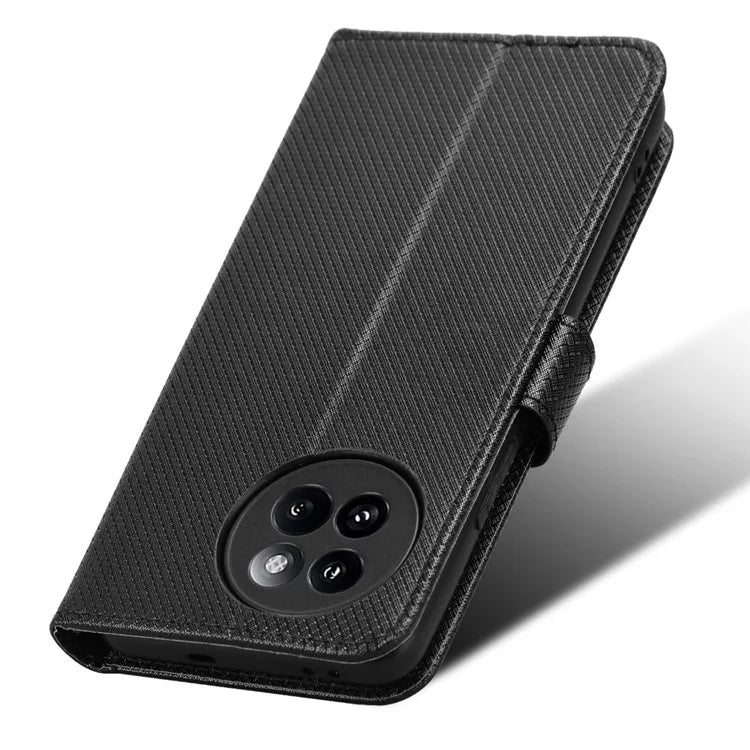 For Xiaomi Civi 4 Pro 5G / 14 Civi 5G Wallet Phone Stand Case Diamond Texture PU Leather Flip Phone Cover