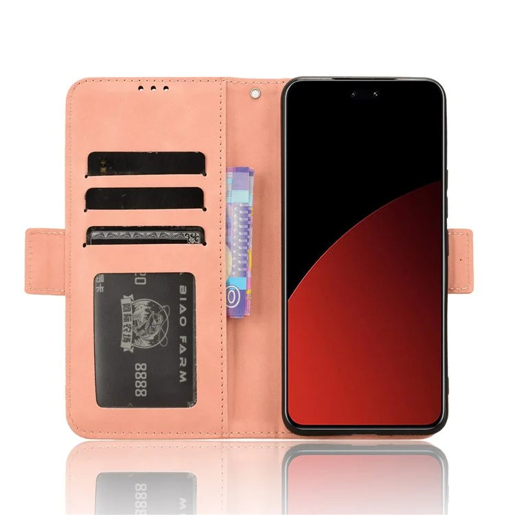 For Xiaomi Civi 4 Pro 5G / 14 Civi 5G Phone Case Multiple Card Slots Wallet Leather Cover