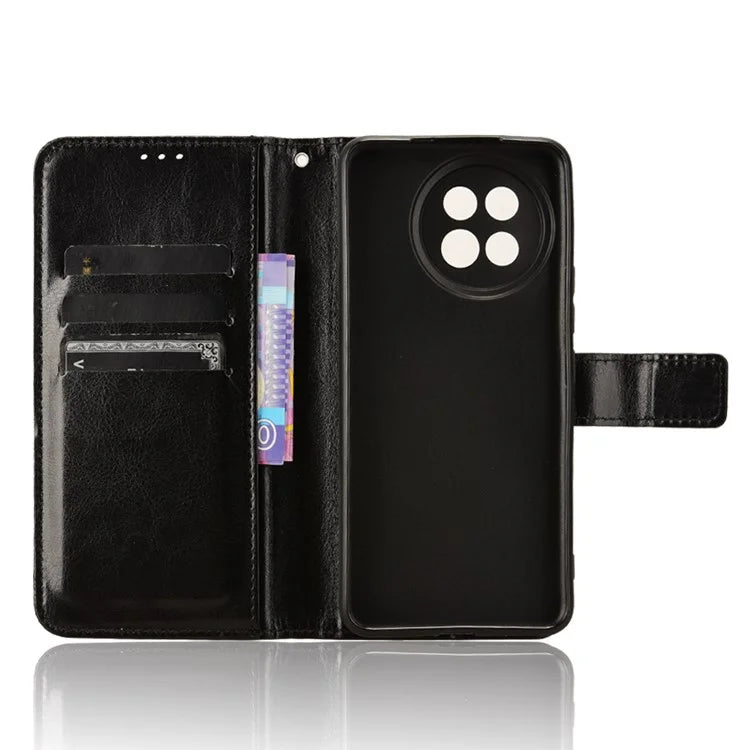 For Xiaomi Civi 4 Pro 5G / 14 Civi 5G Wallet Case Crazy Horse Texture Folding Stand Leather Phone Cover