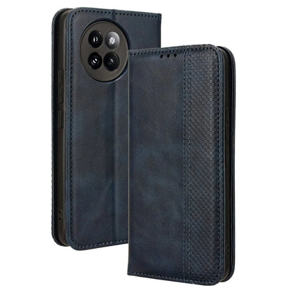 For Xiaomi Civi 4 Pro 5G / 14 Civi 5G PU Leather Phone Case Magnetic Stand Cover Retro Texture