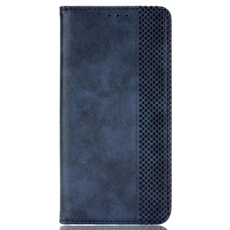 For Xiaomi Civi 4 Pro 5G / 14 Civi 5G PU Leather Phone Case Magnetic Stand Cover Retro Texture