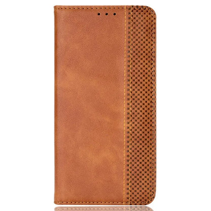 For Xiaomi Civi 4 Pro 5G / 14 Civi 5G PU Leather Phone Case Magnetic Stand Cover Retro Texture
