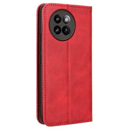 For Xiaomi Civi 4 Pro 5G / 14 Civi 5G PU Leather Phone Case Magnetic Stand Cover Retro Texture