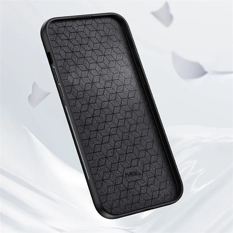 For Xiaomi Mi 11 Case Deer Pattern Leather Coated PC+TPU Phone Cover Cloth Texture