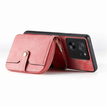 D3 For Xiaomi 13T / 13T Pro / K60 Ultra Case PU+TPU+PC Phone Cover with Zipper Wallet