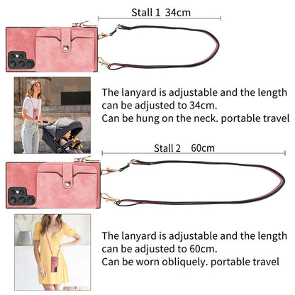 D3 Phone Case Wallet for Samsung Galaxy S22 Ultra 5G Zipper Pocket PU Leather+PC+TPU Phone Cover
