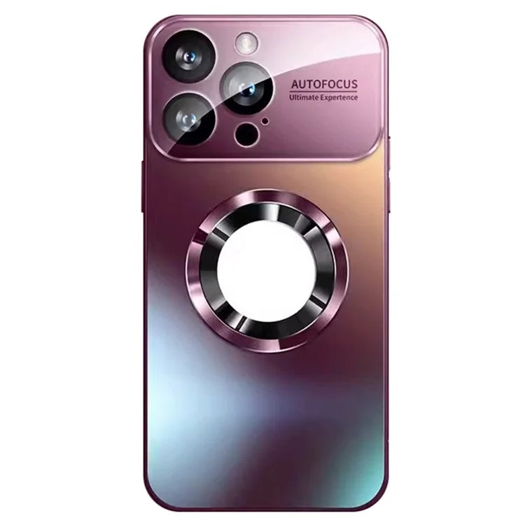 For iPhone 15 Pro Slim Case Compatible with MagSafe Hard PC Phone Case