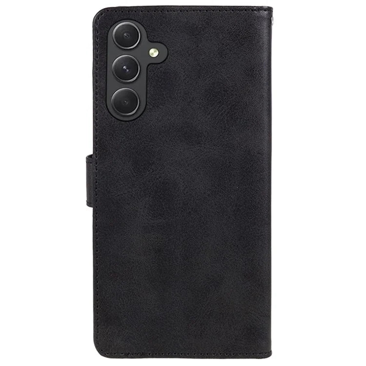 For Samsung Galaxy M55 5G / C55 5G / F55 5G Case Calf Texture Magnetic Clasp Leather Wallet Phone Cover