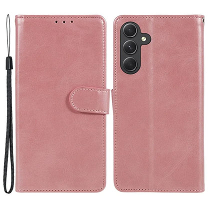 For Samsung Galaxy M55 5G / C55 5G / F55 5G Case Calf Texture Magnetic Clasp Leather Wallet Phone Cover
