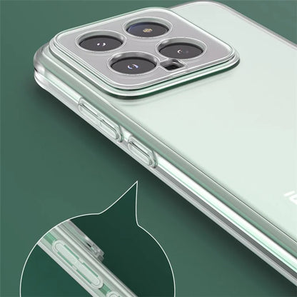 Q.COO For Xiaomi 14 Pro Protective Case Anti-Scratch Soft TPU Phone Cover