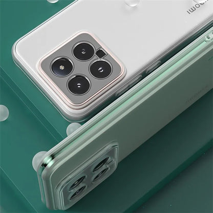 Q.COO For Xiaomi 14 Pro Protective Case Anti-Scratch Soft TPU Phone Cover