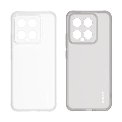 Q.COO For Xiaomi 14 Case Soft TPU Shock-Absorbent Phone Cover Black