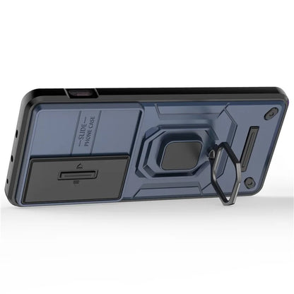 For OnePlus Ace 3V 5G Case with Slide Lens Cover PC+TPU Protective Shell