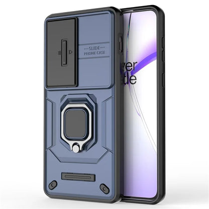 For OnePlus Ace 3V 5G Case with Slide Lens Cover PC+TPU Protective Shell