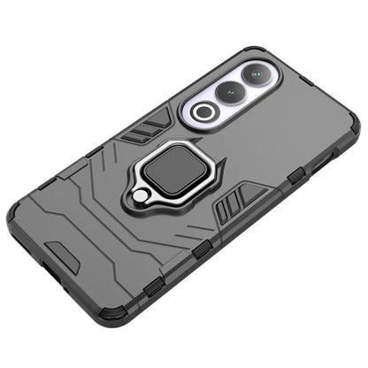 For OnePlus Ace 3V 5G Case PC+TPU Bump Proof Shell with Ring Kickstand