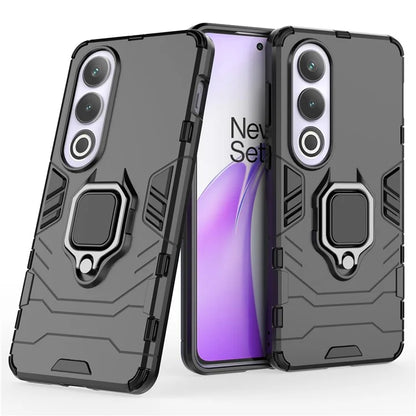 For OnePlus Ace 3V 5G Case PC+TPU Bump Proof Shell with Ring Kickstand