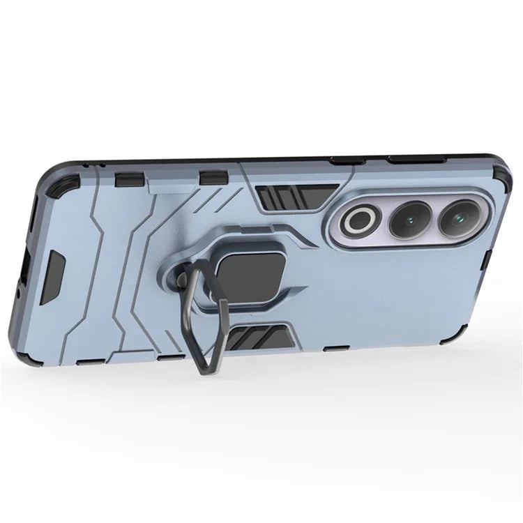 For OnePlus Ace 3V 5G Case PC+TPU Bump Proof Shell with Ring Kickstand
