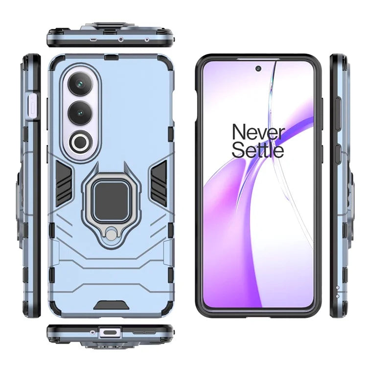 For OnePlus Ace 3V 5G Case PC+TPU Bump Proof Shell with Ring Kickstand