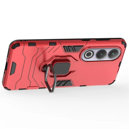 For OnePlus Ace 3V 5G Case PC+TPU Bump Proof Shell with Ring Kickstand
